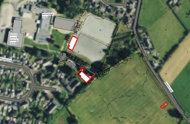 Plans showing the location of Wrexham’s new youth training facility eiqrtiqziuinv