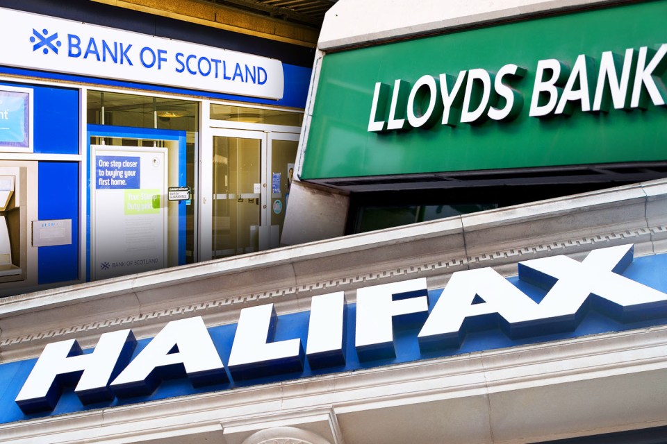 Bank of Scotland, Lloyds Bank, and Halifax branches. eiddidkidddinv