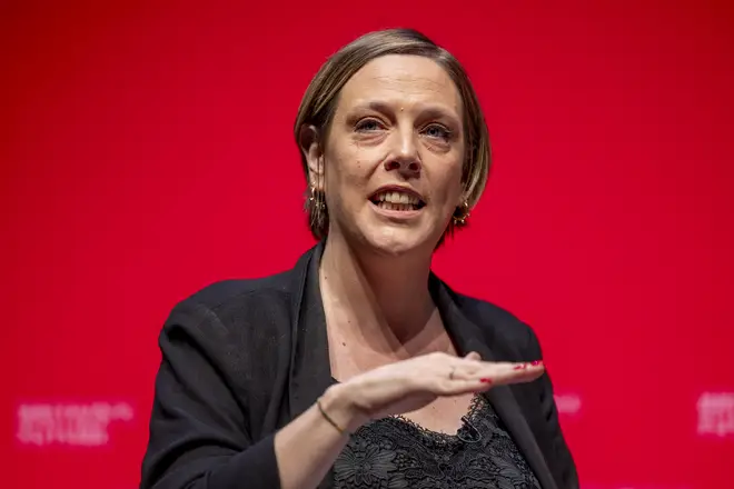 Jess Phillips speaks at the Labour Party Conference in 2023 qhiqqkidediqzhinv