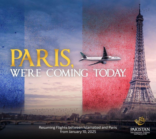 Pakistan International Airlines PARIS eiqrriekiqkhinv