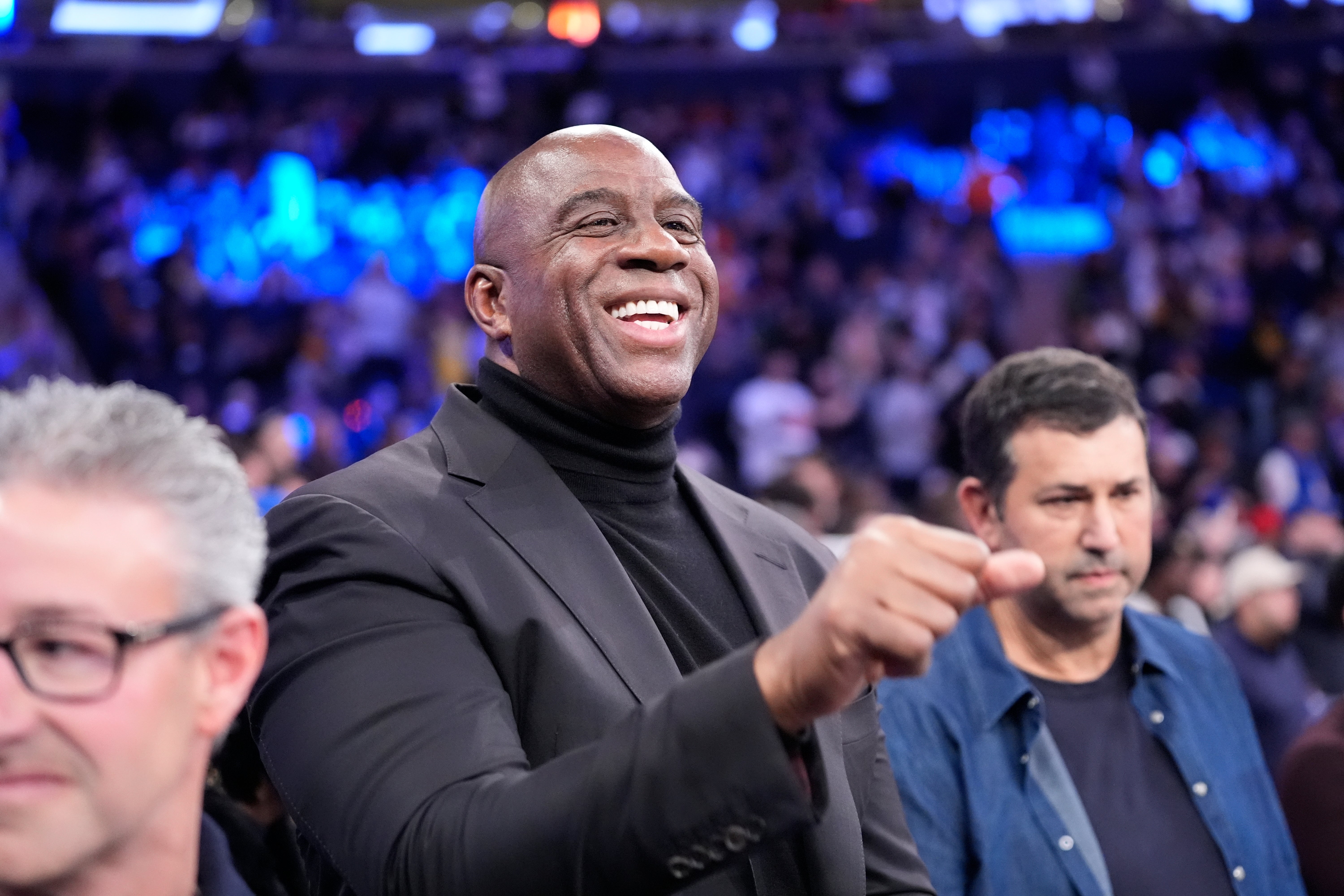 Middlebrook claimed former Lakers player Magic Johnson (pictured in February 2024) was director and officer of one of his companies qhiqqkiqquierinv