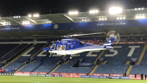 Pete White AW169 helicopter of former Leicester City chairman Khun Vichai Srivaddhanaprabha that crashed in October 2018 qhidquidrdidqeinv