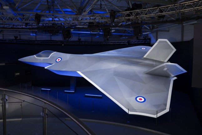 COMPUTER GENERATED IMAGE - CGI IMAGE Undated handout computer generated image (CGI) issued by BAE Systems of the latest concept model of the UK’s next generation combat aircraft, the Tempest. Ministers have been warned to keep a tight grip on the budget of the ?12 billion Tempest jet fighter programme after problems with other international collaborations. The plane, due to enter service in 2035, is being developed with Italy and Japan under the global combat air programme (GCAP). Issue date: Tuesday January 14, 2025. PA Photo. See PA story DEFENCE GCAP. Photo credit should read: BAE Systems/PA Wire qhiqqkiqudiqzuinv