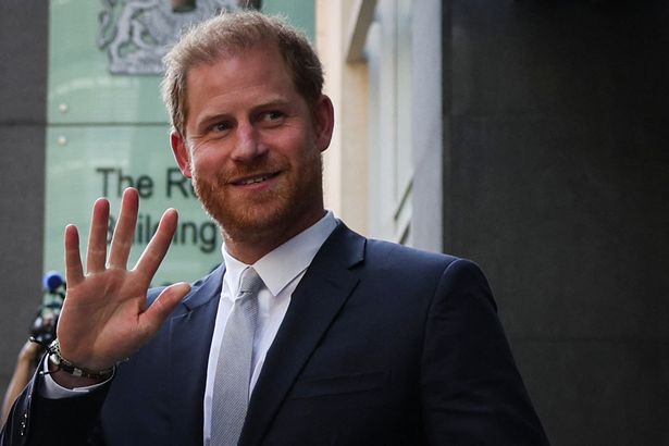 Prince Harry at the High Court during another legal battle