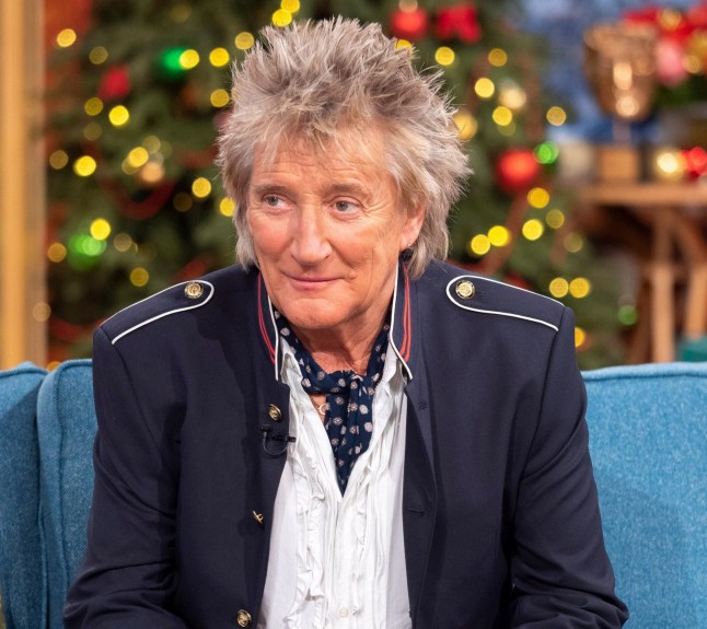 Editorial use only Mandatory Credit: Photo by Ken McKay/ITV/Shutterstock (10033859aj) Rod Stewart ’This Morning’ TV show, London, UK - 14 Dec 2018 OOH LA LA - IT?S SIR ROD STEWART Over the last 50 years, Sir Rod Stewart has sold over 200 million records, scored 9 number one albums and achieved 26 top ten hits in the UK. He may be turning 74 in January, but that?s not stopping him embarking on a 2019 tour and releasing his a new album ?Blood Red Roses?. He joins us as he reveals more about his friendly rivalry with Sir Elton John and? since you voted ?Maggie May? as your favourite R-Stew song yesterday, we find out the true inspiration behind the lyrics.