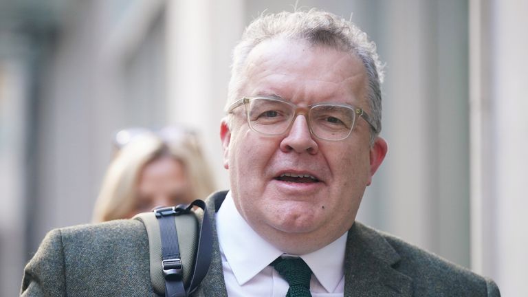 Former Labour deputy leader Lord Tom Watson leaving the Rolls Building in London, following a hearing of unlawful information gathering claims against News Group Newspapers (NGN), publisher of The Sun and the now-defunct News Of The World, for alleged unlawful information-gathering. Lord Watson and the Duke of Sussex are suing NGN over allegations they were targeted by journalists and private investigators working for the publisher. Picture date: Friday November 15, 2024. PA Photo. See PA story COURTS NGN. Photo credit should read: Yui Mok/PA Wire qhiqquiqdkiqkkinv