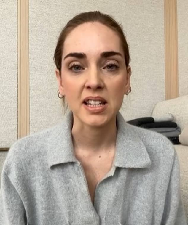 Ferragni admitted to a ’communications error’ in an apology to her fans in an apology video posted to her Instagram page