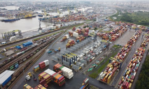 A view of the port of Ust-Luga. eiqrhiqzeidtdinv