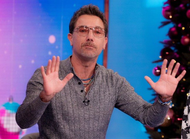 Editorial use only Mandatory Credit: Photo by Ken McKay/ITV/REX/Shutterstock (14969806i) Gino D’Acampo ’Loose Women’ TV show, London, UK - 04 Dec 2024 eiqdiqexidddinv