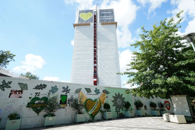 File photo dated 03/09/24 of Grenfell Tower in west London. Bereaved families of the Grenfell fire are understood to have been told the tower block will be demolished. Issue date: Wednesday February 5, 2025. PA Photo. See PA story POLITICS Grenfell. Photo credit should read: Lucy North/PA Wire