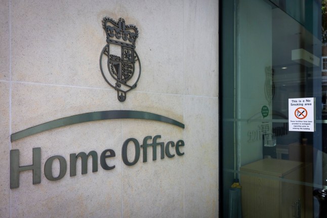 The Home Office sign outside their building in Whitehall, London, United Kingdom on the 10th of July 2024.The Home Office is a British government department responsible for keeping the countries citizens safe and the country secure. The Home Office plays the major role in the security and economic prosperity of the United Kingdom. (photo by Andrew Aitchison / In pictures via Getty Images)