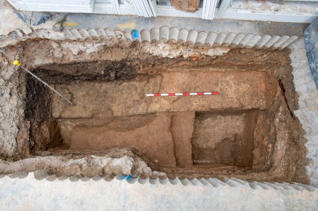 Beginnings of Roman London discovered in office basement Museum of London Archaeology