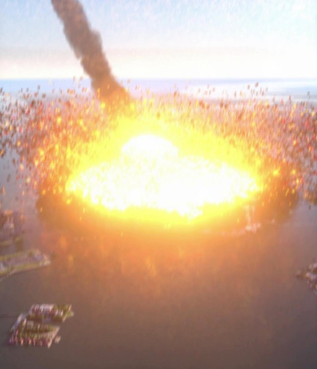 A chilling video shows what might happen if an asteroid hits Earth in 2032, as scientists fear. Discovered in December, Asteroid 2024 YR4 is being closely monitored due to its potential to impact our planet. If the asteroid were to strike Earth, the energy released could be equivalent to 8 megatons of TNT, capable of devastating an area the size of Washington, D.C. The shocking visuals were created by Alvaro Gracia Montoya, who specialises in 3D animation under the name MetaBallStudios. He says: 