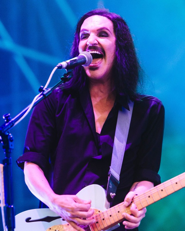 Mandatory Credit: Photo by Mairo Cinquetti/NurPhoto/REX/Shutterstock (14567603w) Brian Molko of Placebo is performing live in concert at Rugby Sound Festival near Milano, Italy, on July 01, 2024 Placebo In Concert, Milano, Italy - 01 Jul 2024 eiqrkiqzeidzrinv