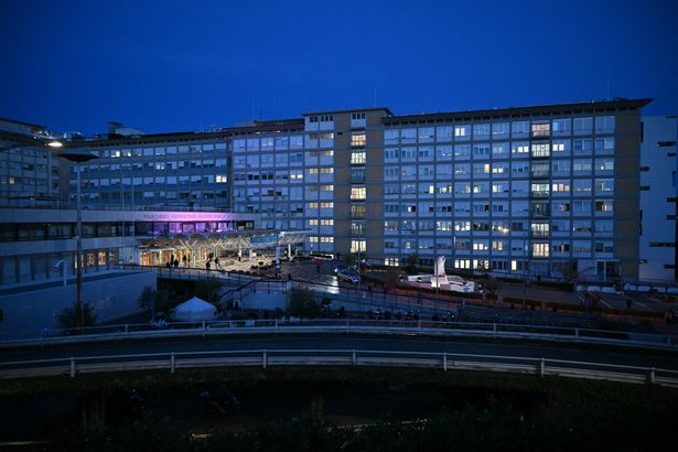 The Gemelli hospital where Pope Francis is hospitalised in Rome
