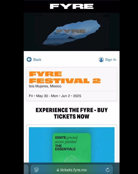 Fyre Festival 2 dates confirmed as fraudster founder sparks outrage with $1,00,000,000 tickets