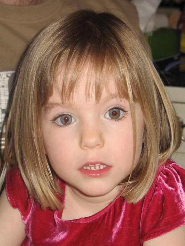 Undated handout file photo of Madeleine McCann. German prosecutors have said the investigation into Madeleine McCann’s disappearance will continue despite a man under investigation over the 2007 incident being acquitted of unrelated sexual offences. Christian Brueckner was cleared at a court in Brunswick of three charges of aggravated rape and two of sexual abuse of children. Issue date: Tuesday October 8, 2024. PA Photo. See PA story POLICE Portugal. Photo credit should read: PA/PA Wire NOTE TO EDITORS: This handout photo may only be used in for editorial reporting purposes for the contemporaneous illustration of events, things or the people in the image or facts mentioned in the caption. Reuse of the picture may require further permission from the copyright holder.