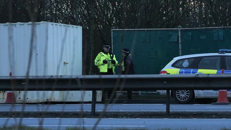 Police at the scene by the A19 in Thirsk qhxidiqxkiqruinv