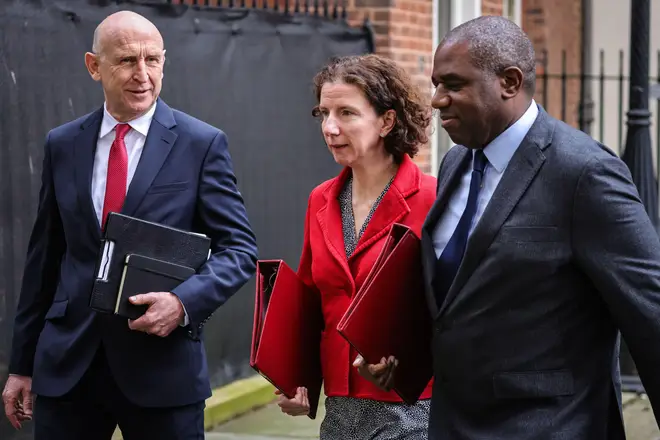 John Healey, Anneliese Dodds and David Lammy. qhiqqhiqhxiddtinv