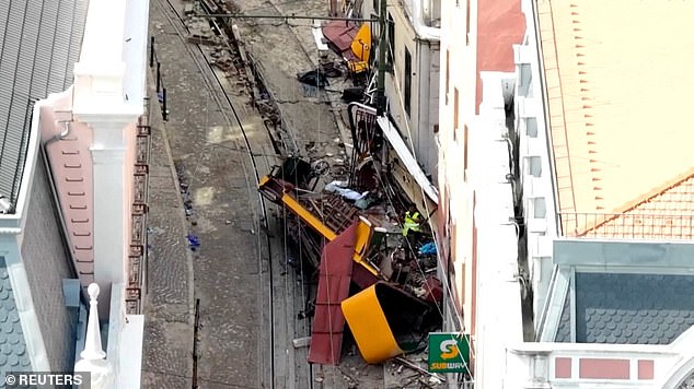 A drone view shows the site of the accident on September 4, 2025 qhxidiqxkiqrzinv