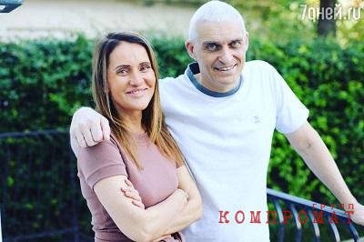 Oleg Tinkov with wife Rina