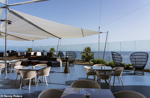 They could choose to host their wedding in one of the hotel’s lavish spaces, including the Grand Ballroom for large celebrations up to 1,000 guests or the Galáxia rooftop spaces