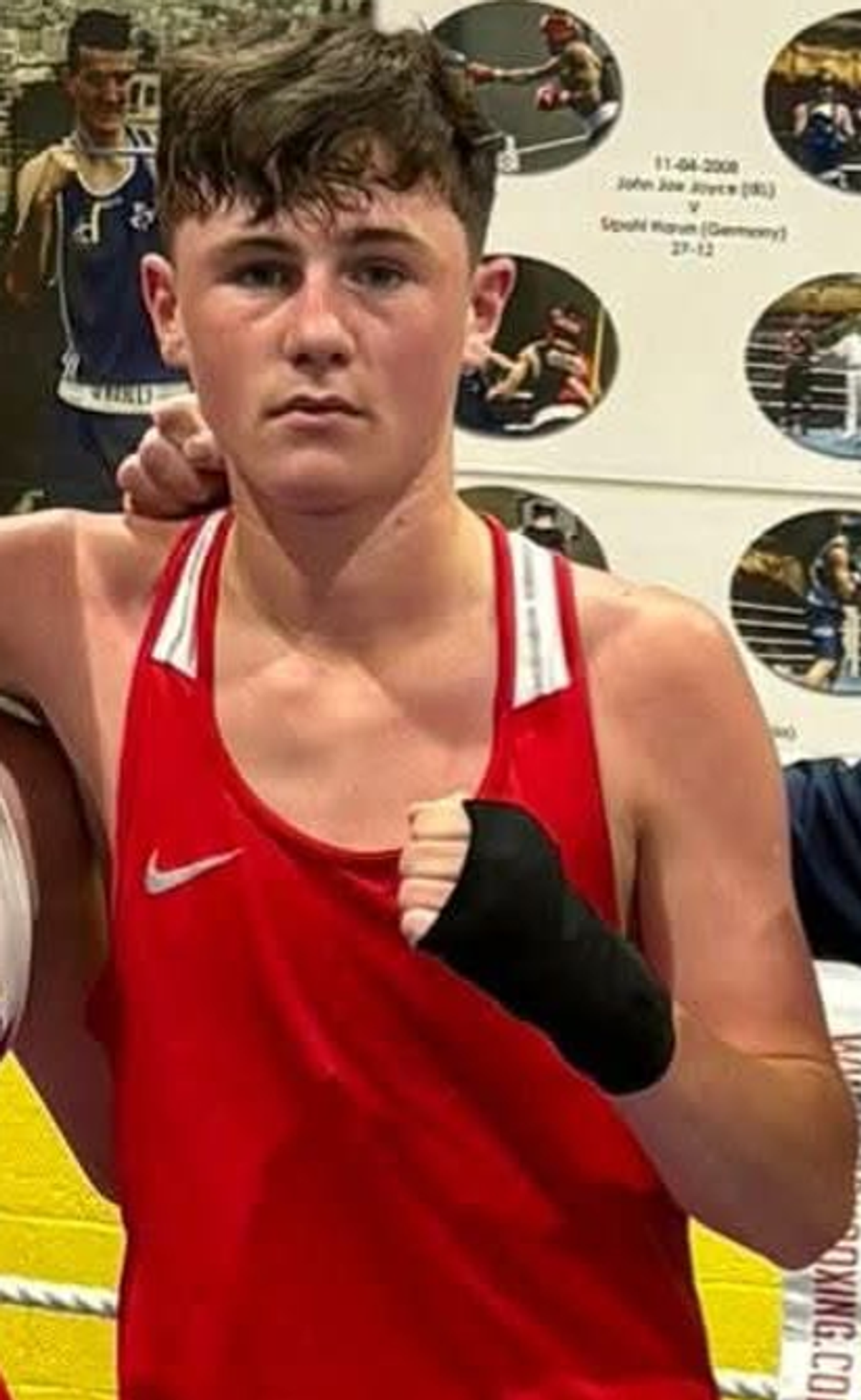 Joey Carthy, 15, from Athy, who was killed in a crash on the M9 qhxidiqxkiqtqinv