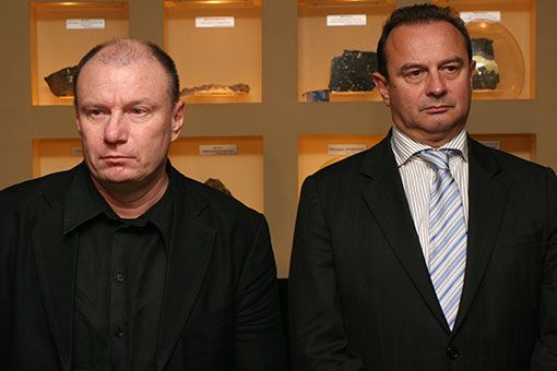 Potanin und Wladimir Strschalkowski