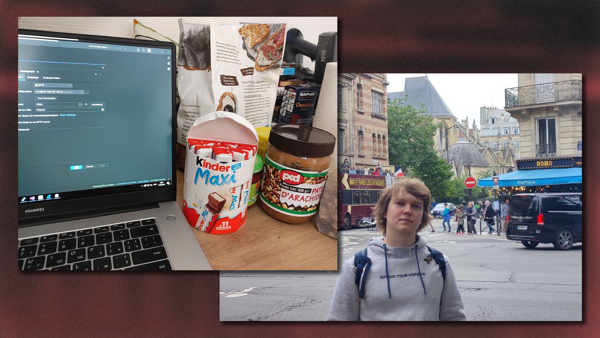 Ivan Kirsanov working remotely for Citadel while in Paris in the summer of 2023